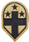 332nd Medical Brigade OCP Scorpion Shoulder Patch With Velcro